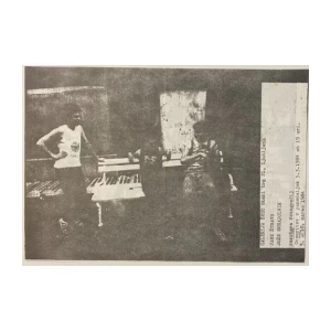 Pozivnica za izložbu Jane Štravs, Jože Suhadolnik