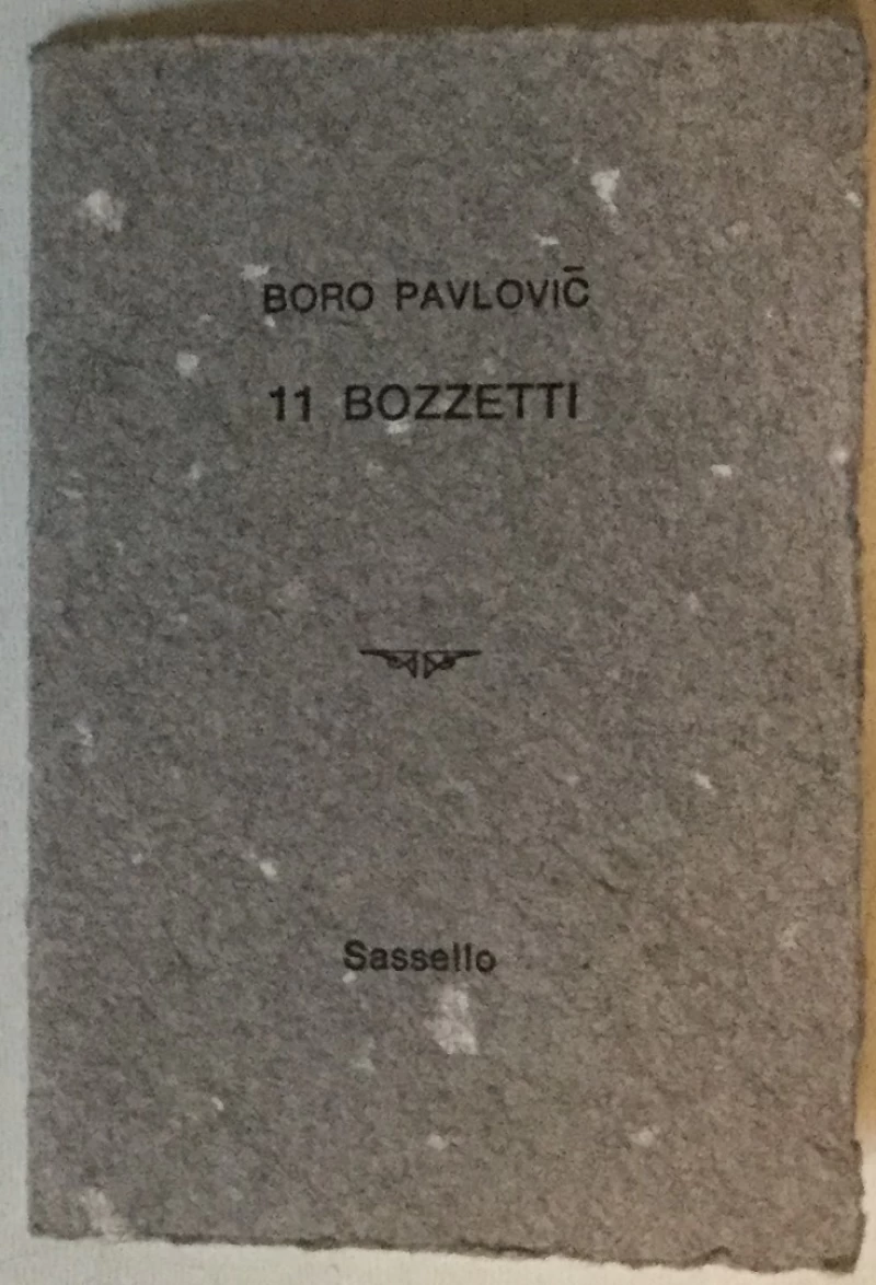 Boro Pavlović: 11 Bozzetti