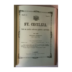 Miho Demović: Sv. Cecilija XIX. stoljeća, Prvi hrvatski glazbeni časopis, Rasprava i reprint