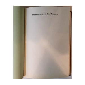 Miho Demović: Sv. Cecilija XIX. stoljeća, Prvi hrvatski glazbeni časopis, Rasprava i reprint