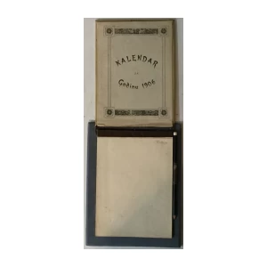 Braća Kronfeld, Zagreb, Kalendar i rokovnik za 1906. godinu