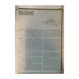 Ivan Lacković: Mapa crteža i kolora iz 1971. godine