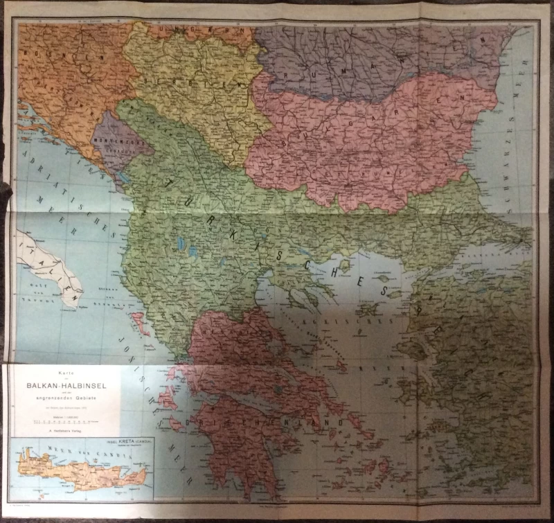 ANDREAS HEMBERGER, ILLUSTRIERTE GESCHICHTE DES BALKANKRIEGS 1912-1913, WIEN-LEIPZIG, 