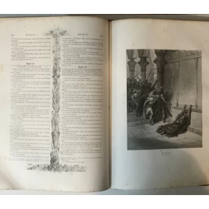 Die Bibel 1-2 aus der Vulgata mit zweihundert und dreissig Bildern von Gustave Doré