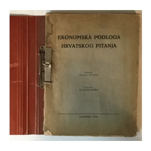 Rudolf Bićanić: Ekonomska podloga hrvatskog pitanja