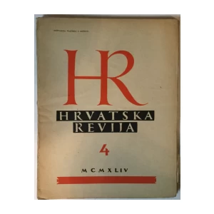 Hrvatska revija 4/1944.