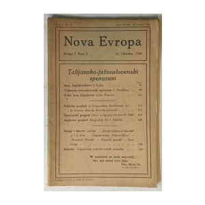 Nova Evropa 3/1920.