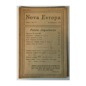 Nova Evropa 14/1920.