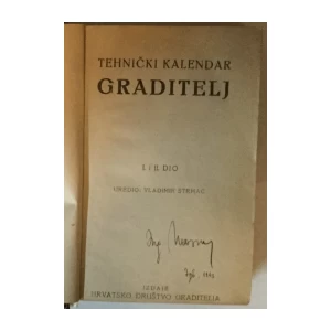 Graditelj, Tehnički kalendar I. i II. dio