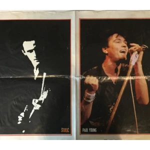 Poster dvostrani, Boy George / Paul Young i Štulić