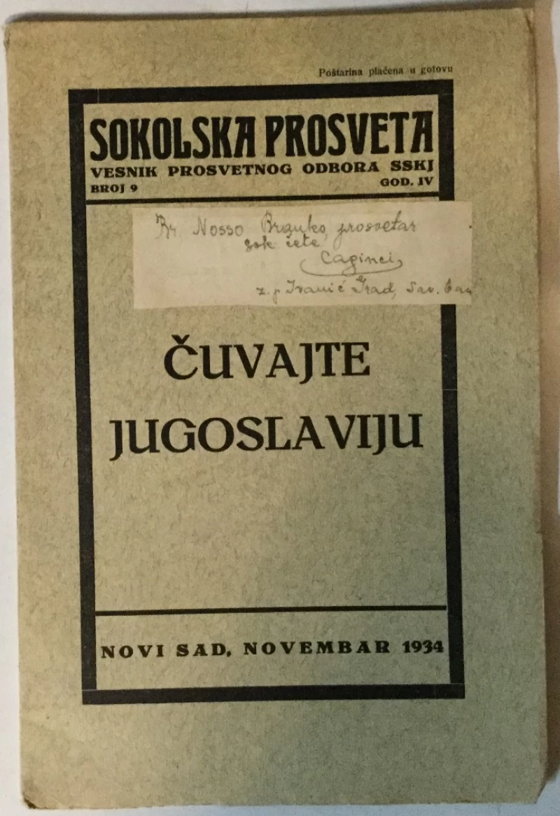 Sokolska prosveta 9/1934.