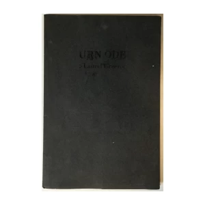 Urn Ode &gt;Laurel Green&lt; / Ode a l'urne &gt;Vert Laurier&lt;, katalog izložbe Marine Abramović i Ulaya iz 1990. godine