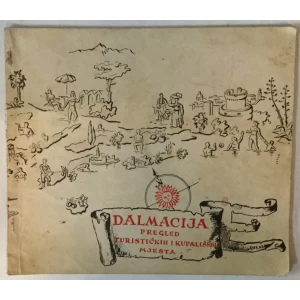 Dalmacija, Pregled turističkih i kupališnih mjesta