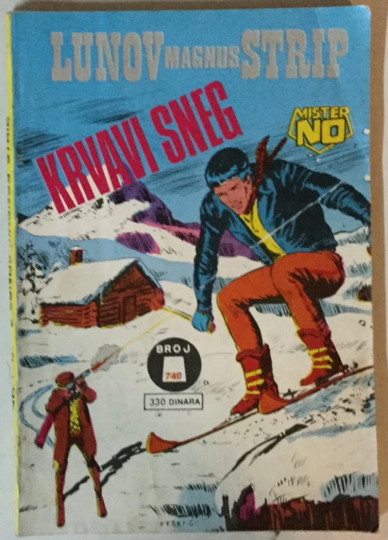 Lunov Magnus Strip 740, Mister No, Krvavi sneg