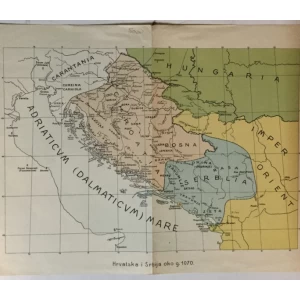 Hrvatska i Srbija oko g. 1070.