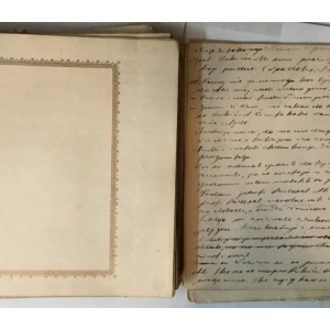 Josip Freudenreich: Originalni rukopis romana Aliagino dijete