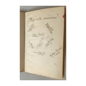 Spomenar s početka 20. stoljeća, upisi većinom nastali u Varaždinu