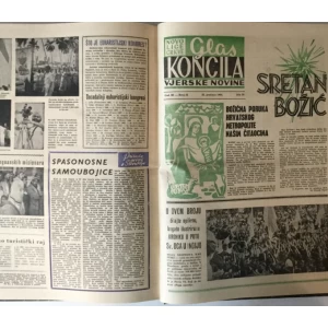 Glas Koncila kompletno godište 1964. (1-25) i božićni broj iz 1963. godine