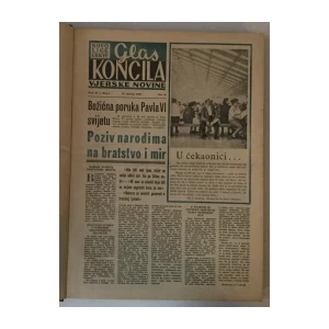Glas Koncila kompletno godište 1965. (1-25)