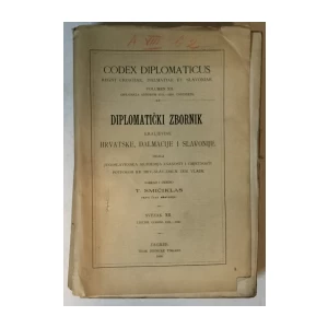 Diplomatički zbornik Kraljevine Hrvatske, Dalmacije i Slavonije (Codex diplomaticus), svezak XII. 