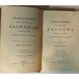 Povjesni spomenici Zagreba, svezak 11 