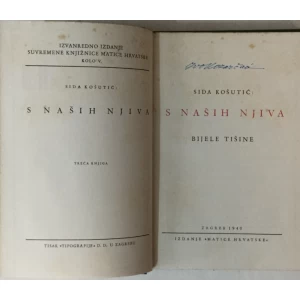 Sida Košutić: S naših njiva III, Bijele tišine