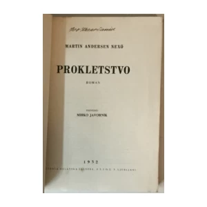 Martin Andersen Nexø: Prokletstvo