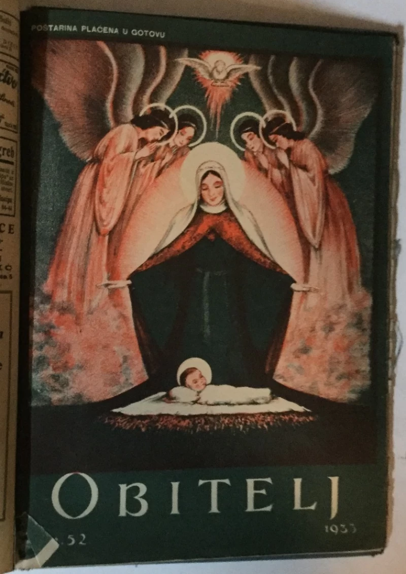 Obitelj, Ilustrovani tjednik 1933. godište br. 1-52