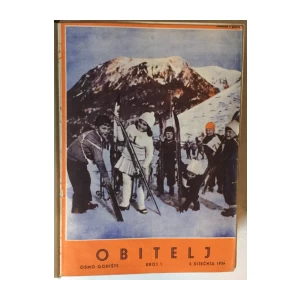 Obitelj, Ilustrovani tjednik 1936. godište br. 1-52