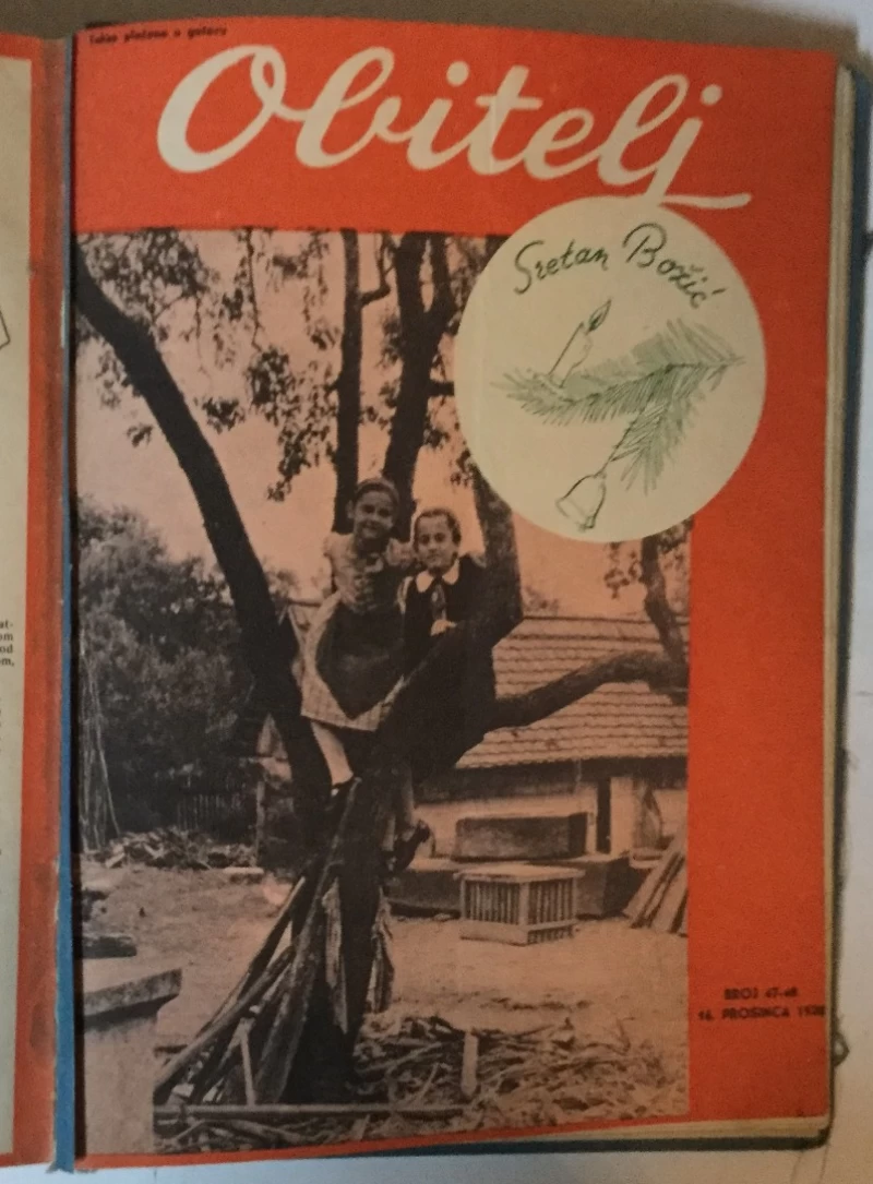 Obitelj, Ilustrovani tjednik 1938. godište br. 1-48