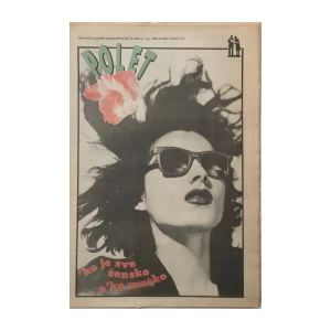 POLET, GLASILO SAVEZA SOCIJALISTIČKE OMLADINE HRVATSKE BROJ 404, GODINA 1989.