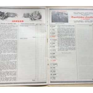 KOLEDAR KMETOVALCA ZA LETO 1941., LJUBLJANA, 1940