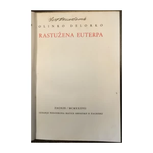 Olinko Delorko: Rastužena Euterpa