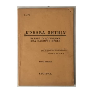 S. M.: Krvava litija, Istina o događajima kod Saborne crkve