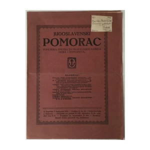 Jugoslavenski pomorac 16/1922.
