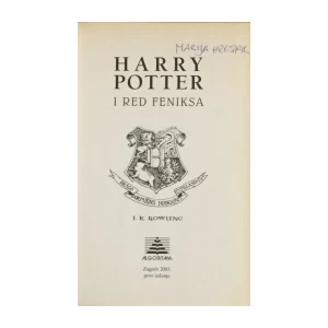J. K. Rowling: Harry Potter i Red feniksa