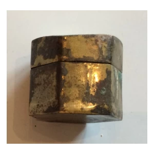 KUTIJA ZA TABLETE, METAL I SEDEF