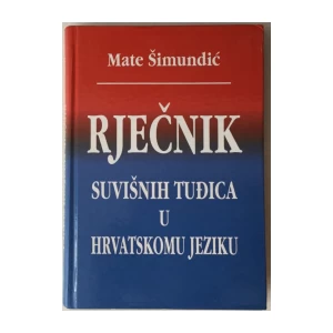 Mate Šimundić: Rječnik suvišnih tuđica u hrvatskomu jeziku