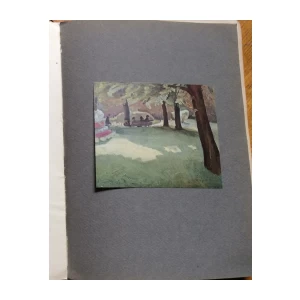 ARTUR SCHNEIDER, MIROSLAV KRALJEVIĆ, MONOGRAFIJA  PRIMJERAK BROJ 12, NEDOSTAJU DVA DRVOREZA, ZAGREB, 1918