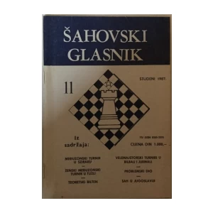 Šahovski glasnik 11/1987.
