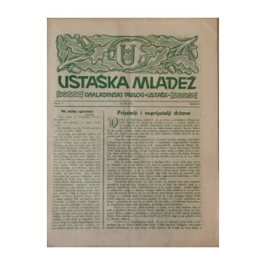 Ustaška mladež: Omladinski prilog Ustaše 1941/9