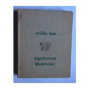 KOS MILKO, ZGODOVINA SLOVENCEV, 1933.
