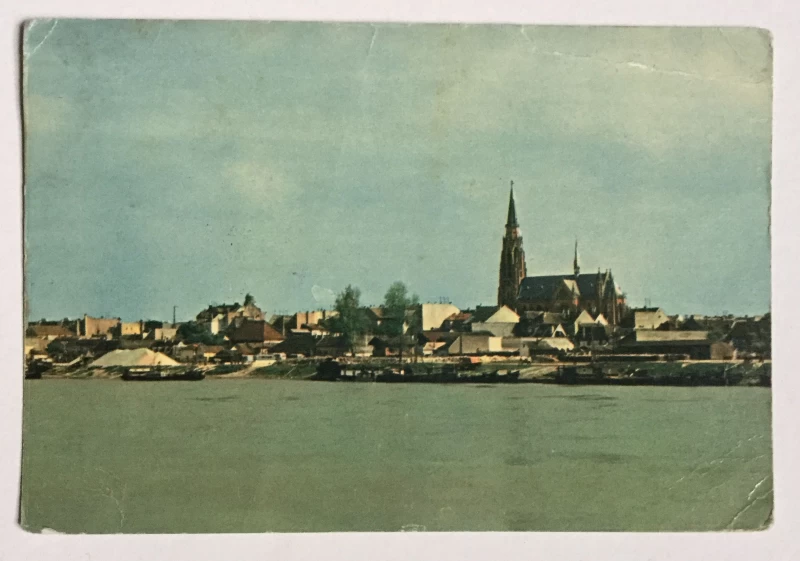OSIJEK HRVATSKA STARA RAZGLEDNICA  PANORAMA