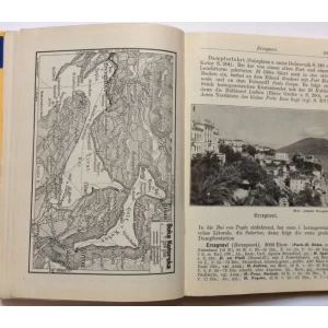DALMATIEN JUGOSLAWISCHE ADRIAKUSTE MIT INSELN UND HINTERLAND, GRIEBEN REISEFUHRER  BAND 161, BERLIN, 1938.