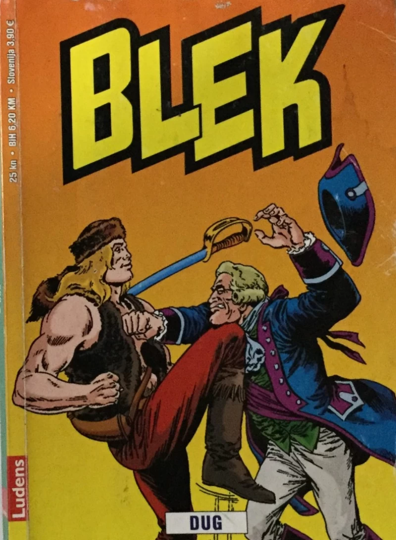 Blek 85, Dug