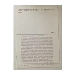 Urbanistički institut SR Hrvatske 1947. - 1982.