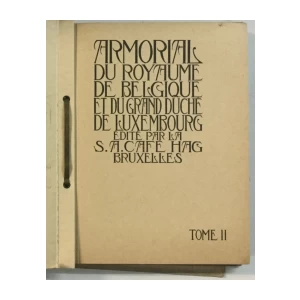 Armorial du Royaume de Belgique en du Grand Duché de Luxembourg, Tome II et III
