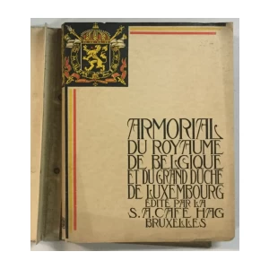 Armorial du Royaume de Belgique en du Grand Duché de Luxembourg, Tome II et III