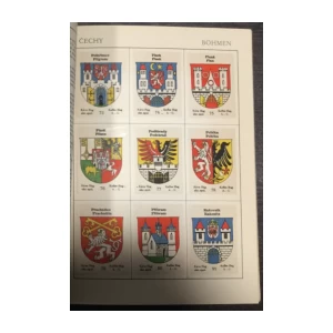 Znaky Republiky Československé, Státní, městské a zemské znaky