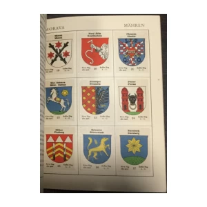 Znaky Republiky Československé, Státní, městské a zemské znaky